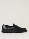 Tod's Leather Moccasin With Mask In Black