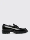 Tod's Leather Loafers With Round Toe And Penny Strap In Black