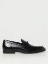 Tod's Smooth Leather Moccasin Loafers With Subtle Stitching In Black