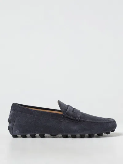 Tod's Loafers  Men Color Blue 1 In Blau 1