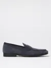 Tod's Men's Suede Loafers Moccasins Gomma Classico In Blue