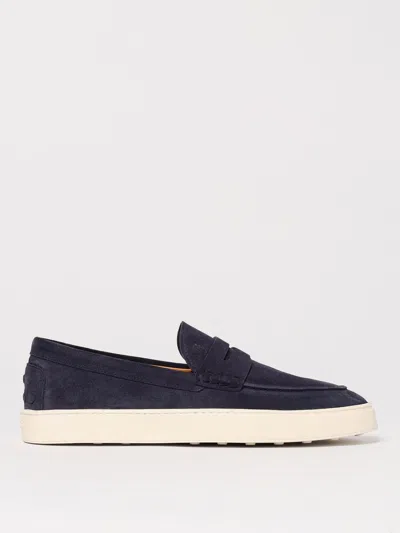 TOD'S LOAFERS TOD'S MEN COLOR BLUE,G51746009