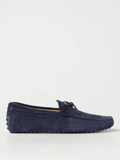 Tod's Loafers  Men Color Blue