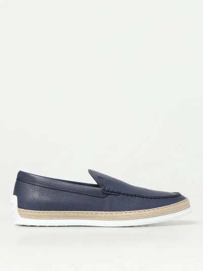 Tod's Loafers  Men Color Blue