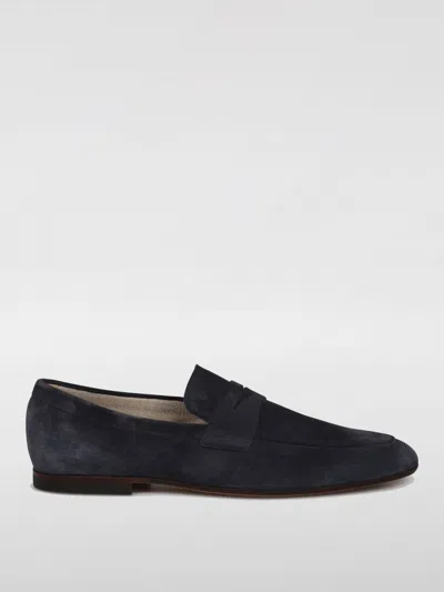 Tod's Loafers  Men Color Blue In Blue