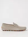 Tod's Man Loafers Sage Green Size 7.5 Leather In Brown
