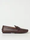 Tod's Gommino Bubble In Leather - Furry Lining In Brown