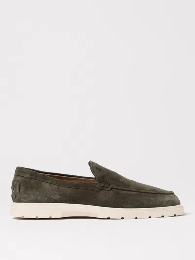 TOD'S LOAFERS TOD'S MEN COLOR GREEN,G44557012