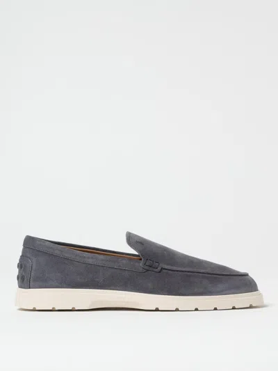 Tod's Loafers  Men Color Grey In Grau
