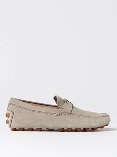 Tod's Loafers  Men Color Grey In Grau