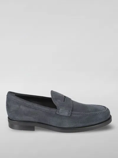 Tod's Loafers  Men Color Navy In Gray