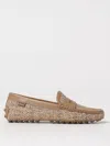 Tod's Loafers  Woman Color Beige In Beige