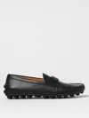 Tod's Gommini Leather Driver Penny Loafers In Black