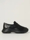 Tod's Sporty Penny-strap Leather Loafers In Black