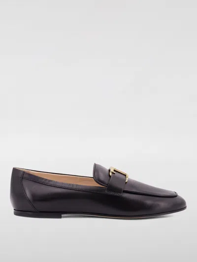 Tod's Loafers  Woman Color Black In Schwarz
