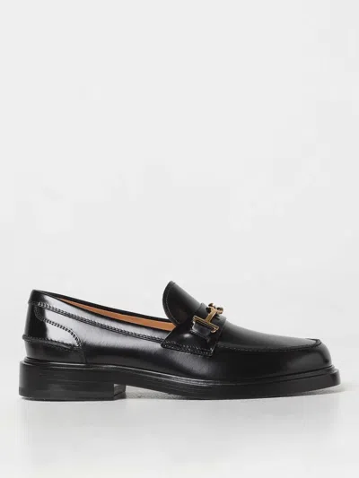 TOD'S LOAFERS TOD'S WOMAN COLOR BLACK,G11203002
