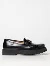 Tod's T Timeless Leather Loafers In Schwarz