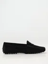 Tod's Gommino Driving Shoes In Suede In Schwarz