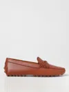 Tod's Gommino T-logo Plaque Loafers In Braun