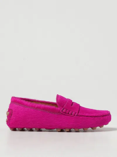 Tod's Loafers  Woman Color Fuchsia In Fuchsia
