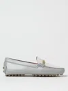 Tod's Loafers  Woman Color Grey In Grey