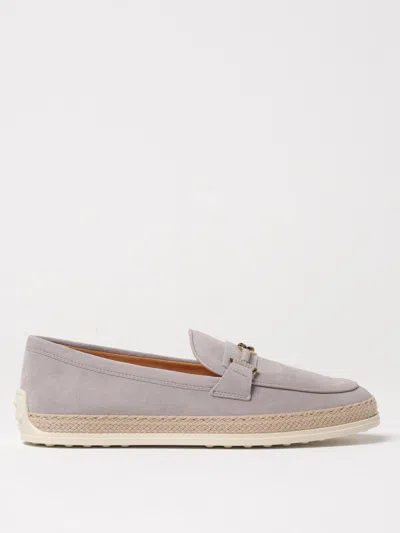 TOD'S LOAFER TOD'S WOMAN COLOR GREY,G44559020