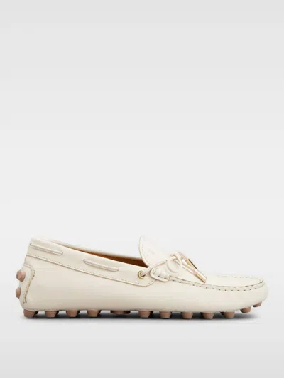 Tod's Loafers  Woman Color Ivory In 象牙色