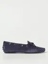 Tod's Loafers  Woman Color Navy In Navy