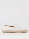 Tod's Loafers  Woman Color White In White