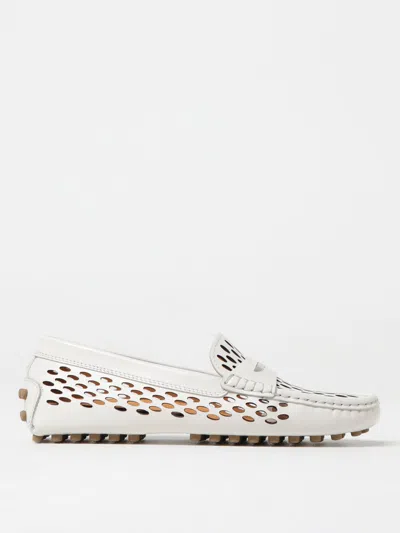 TOD'S LOAFERS TOD'S WOMAN COLOR WHITE,G65703001