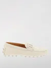 Tod's Leather Kate Gommino Bubble Loafers In White