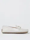 Tod's Loafers  Woman Color White In Weiss