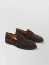 Tod's Loafers With Gommini On Back And Penny Strap