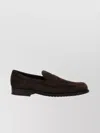 Tod's Loafers With Round Toe And Stitched Detailing