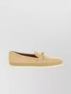 Tod's Loafers With Suede And Braided Detail