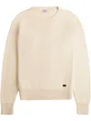 Tod's Logo-appliqué Jumper In Neutrals