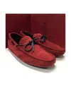 Tod's Logo Business Casual Shoes In Red