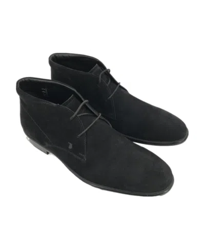 Tod's Logo Casual Shoes In Black