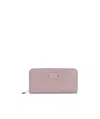 Tod's Logo Decal Wallet In Nude