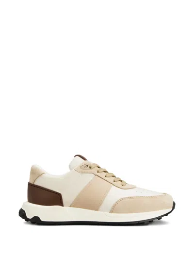 Tod's Logo-detail Sneakers In Brown