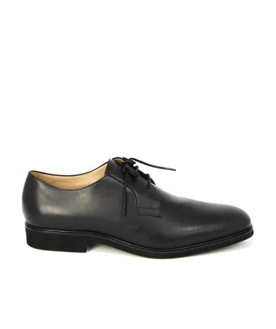 Tod's Logo Details Business Casual Shoes In Black