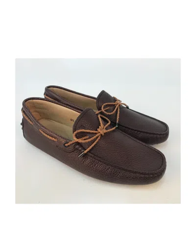 Tod's Logo Details Business Casual Shoes In Black