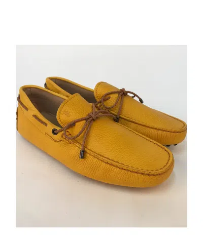 Tod's Logo Details Business Casual Shoes In Brown
