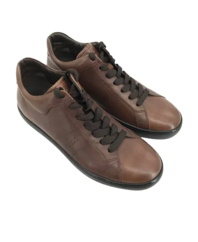 Tod's Logo Details Casual Sneakers In Brown