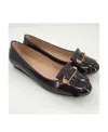 Tod's Logo Details Flat Shoes In Black