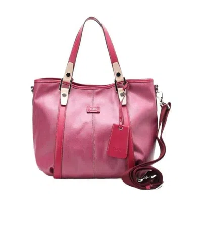 Tod's Logo Details Handbag In Pink