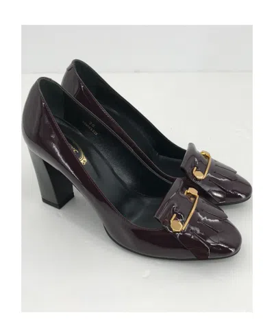 Tod's Logo Details High Heels In Black