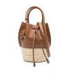 Tod's T Timeless-logo Bucket Bag In Brown
