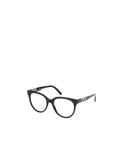 Tod's Logo Glasses In Black