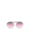 Tod's Logo Gradient Sunglasses In Pink